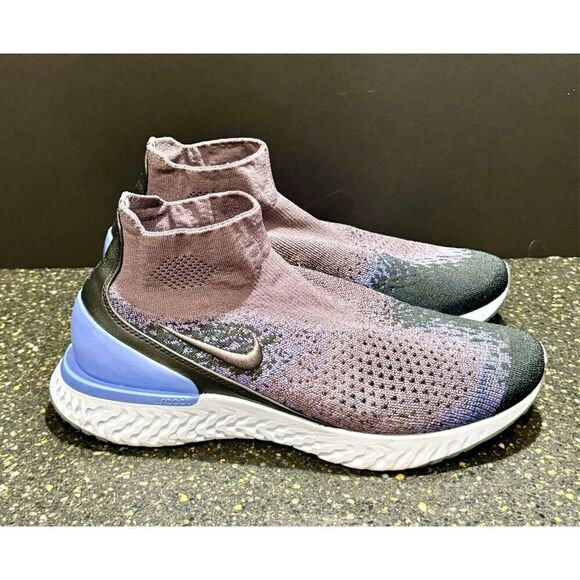 Nike Rise React Flyknit. Thunder Gray/Sapphire. Men’s 12 - Picture 5 of 11
